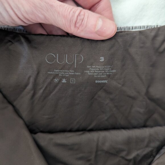 CUUP Swimsuit Brown Plunge Top and Highwaist Bottoms - Picture 12 of 12